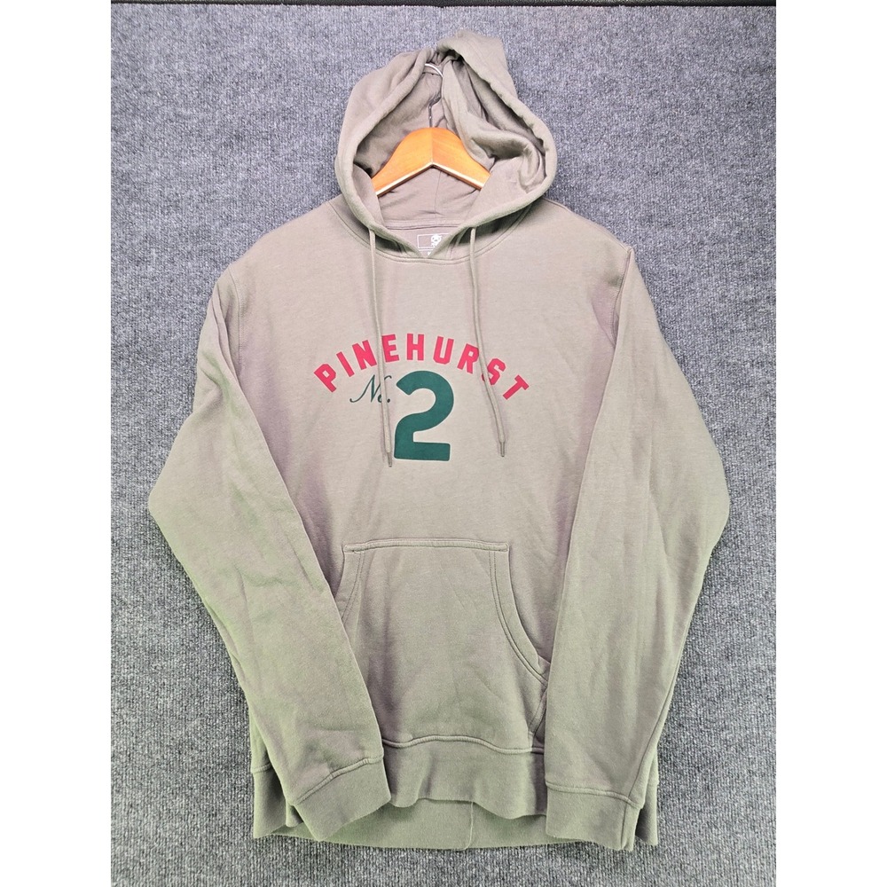 Ahead Mens Pinehurst No. 2 Seabrooke Hoodie Olive Green Medium AE19 5000